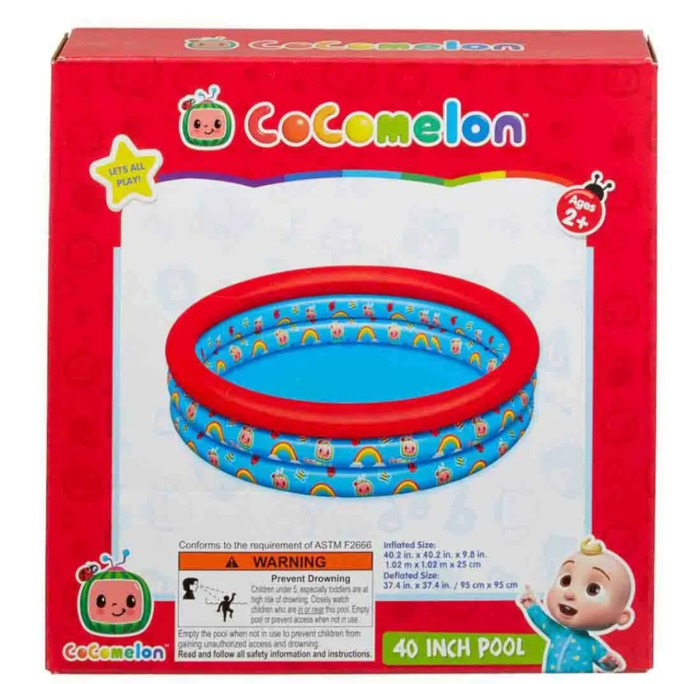 Cocomelon 40" Inflatable Kiddy Pool